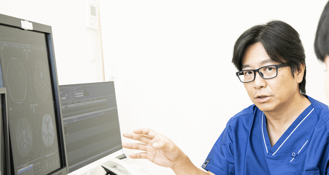 POINT1 日本脳神経外科学会専門医による診断